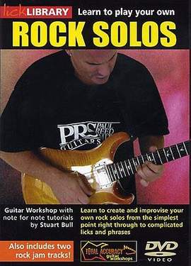 Bull, S: Learn to play Rock Solos DVD-Video