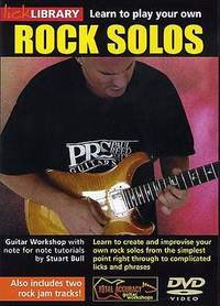 Bull, S: Learn to play Rock Solos DVD-Video