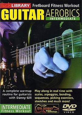 Gill, D: Guitar aerobics intermediate DVD-Video