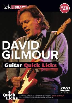 Gilmour, D: Guitar Quick Licks