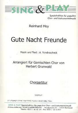 Yondrascheck, A: Gute Nacht Freunde