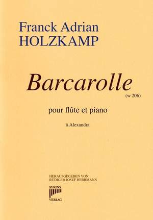 Holzkamp, F A: Barcarolle (w 206)