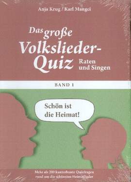 Mangei, K: Das große Volkslieder-Quiz Band 1