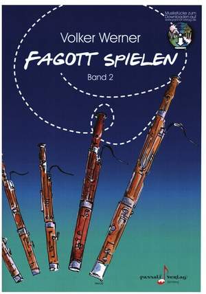Werner, V: Fagott spielen Band 2 (+Download)