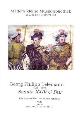 Telemann, G P: Sonate G-Dur