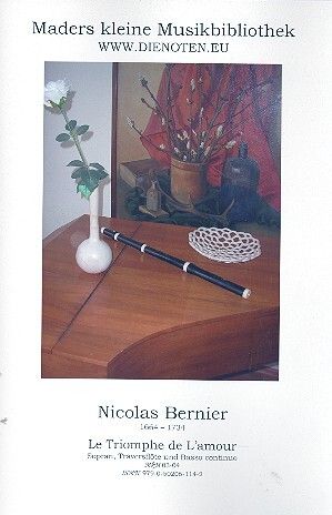 Bernier, N: Le triomphe de l'amour für Sopran,