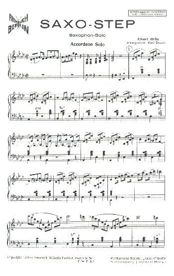 Braeu, A: Saxo-Step