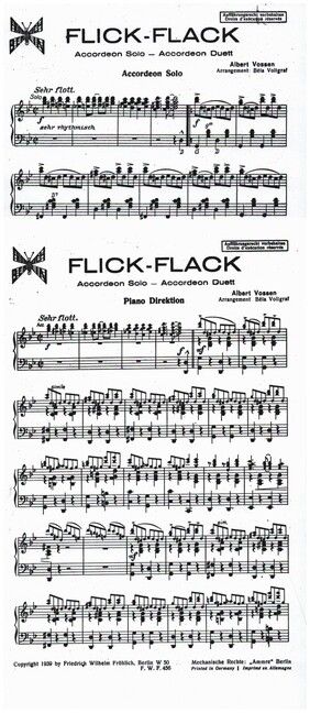 Vossen, A: Flick-Flack
