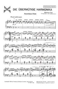 Perl, M: Die übermütige Harmonika