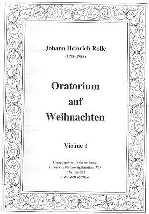 Rolle, J H: Oratorium auf Weihnachten
