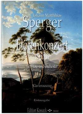 Sperger, J M: Konzert G-Dur
