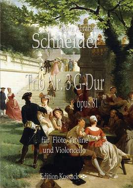 Schneider, G A: Trio C-Dur Nr.3 op.81
