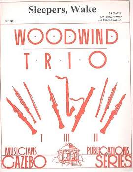 Bach, J S: Sleeper´s wake for woodwind trio