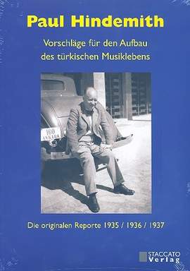 Hindemith, P: Vorschläge für den Aufbau des türkischen Musiklebens