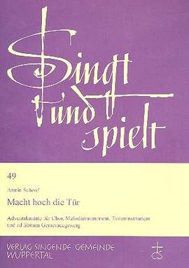 Schoof, A: Macht hoch die Tür