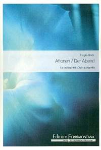Alfvén, H: Aftonen für gem Chor a cappella