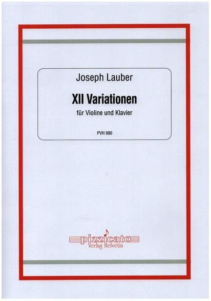 Lauber, J: 12 Variationen