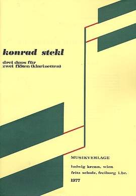 Stekl, K: 3 Duos für 2 Flöten (Klarinetten)