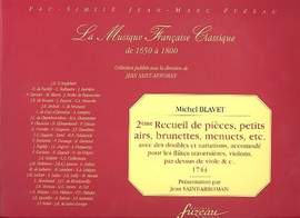 Blavet, M: Deuxième recueil de pièces, petits airs,