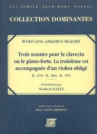 Mozart, W A: 3 Sonaten
