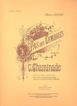 Chaminade, C: Pas des Cymbales op.36,2