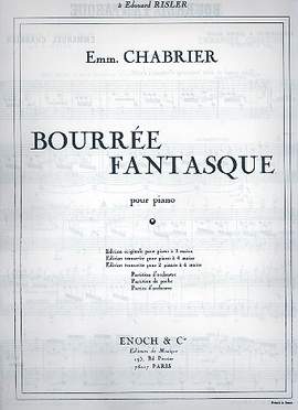 Chabrier, E: Bourrée fantasque