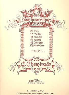 Chaminade, C: 6 pièces humoristiques op.87
