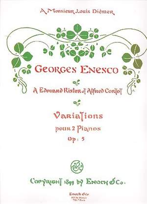 Enescu, G: Variations op.5