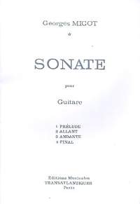 Migot, G: Sonate