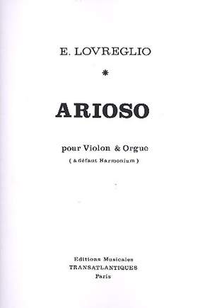 Lovreglio, D: Arioso