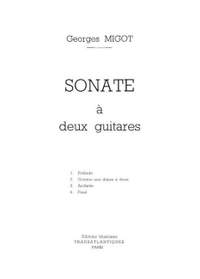 Migot, G: Sonate