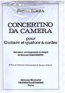 Bozza, E: Concertino da camera