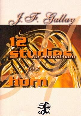 Gallay, J F: 12 Studies for second Horn