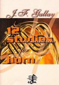 Gallay, J F: 12 Studies for second Horn