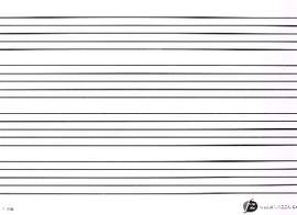 Notentafel 31 x 21 cm quer 4 Systeme abwischbar