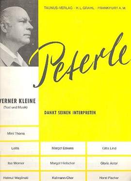Kleine, W: Peterle: Einzelausgabe (dt)