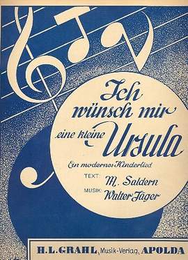 Jaeger, W: Ich wünsch mir eine kleine Ursula