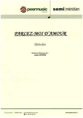 Lenoir, J: Parlez-moi d'amour