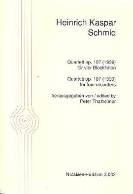 Schmid, H K: Quartett op.107