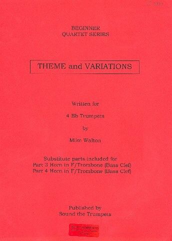 WALTON, M: Theme and Variations