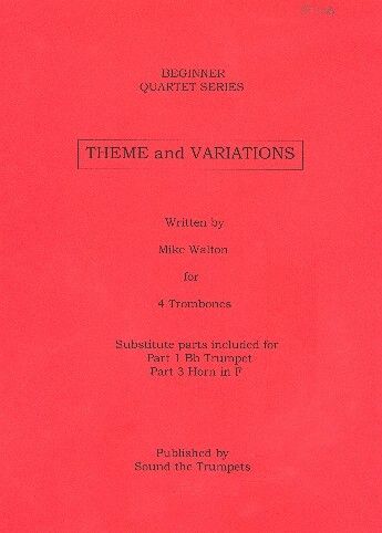 WALTON, M: Theme and Variations