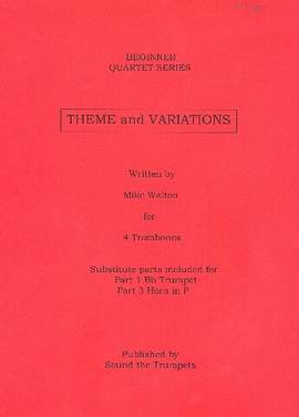 WALTON, M: Theme and Variations
