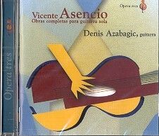 Asencio, V: Obras completas para guitarra CD