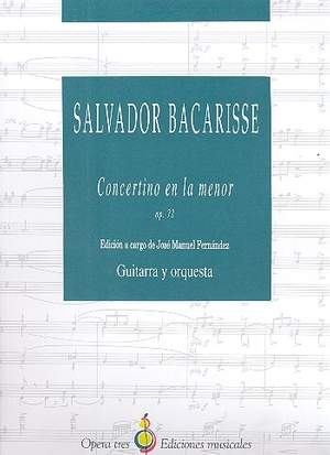 Bacarisse, S: Concertino a minor op.72