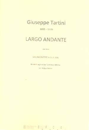 Tartini, G: Largo andante D-Dur D96