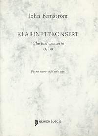 Fernström, J: Concerto op.30 for clarinet and orchestra