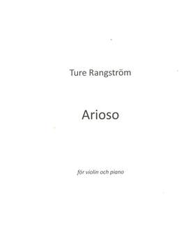 Rangström, T: Arioso
