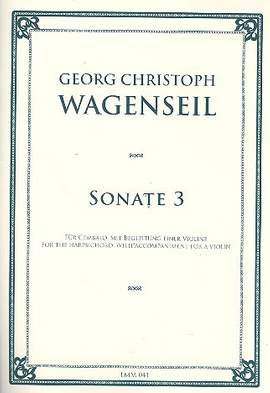 Wagenseil, G C: Sonate op.2,3