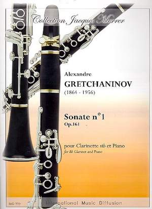 Gretchaninow, A: Sonate no.1 op.161
