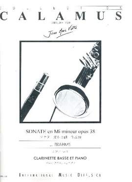 Brahms, J: Sonate en mi mineur op.38